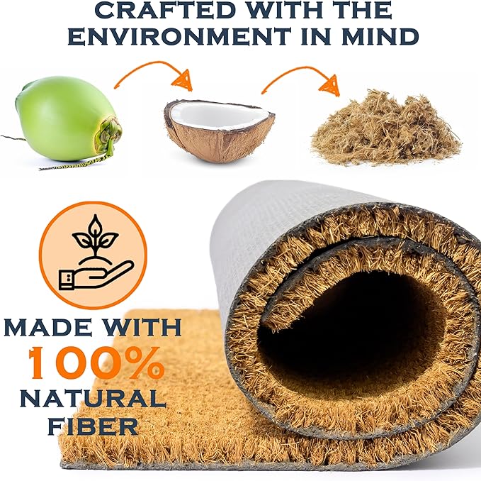 10 pack Plain Blank Doormat Coir for Screen Printing Outdoor Mat