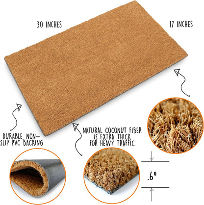 10 pack Plain Blank Doormat Coir for Screen Printing Outdoor Mat