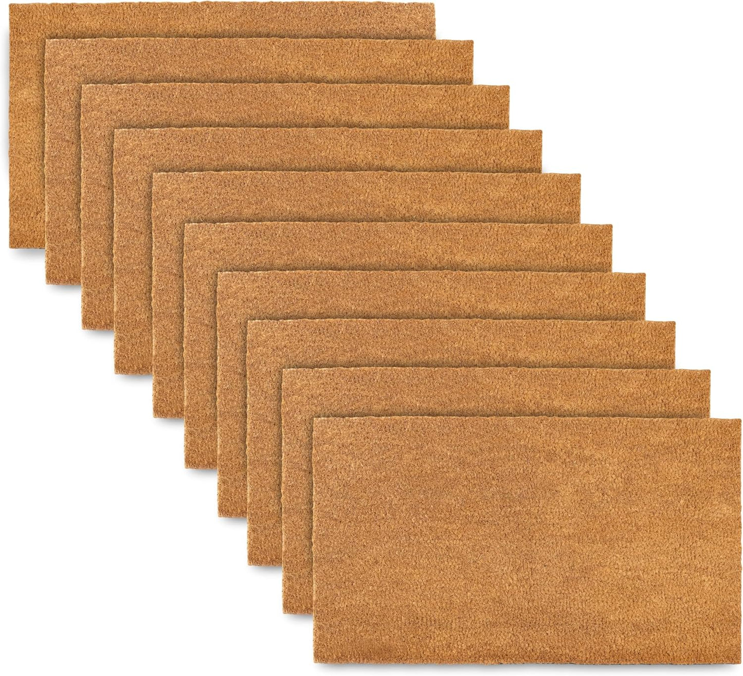 10 pack Plain Blank Doormat Coir for Screen Printing Outdoor Mat