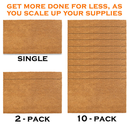 10 pack Plain Blank Doormat Coir for Screen Printing Outdoor Mat