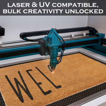 10 pack Plain Blank Doormat Coir for Screen Printing Outdoor Mat